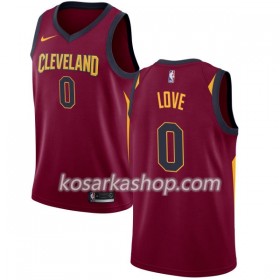 Dres Cleveland Cavaliers Kevin Love 0 Nike 2017-18 Crvena Swingman